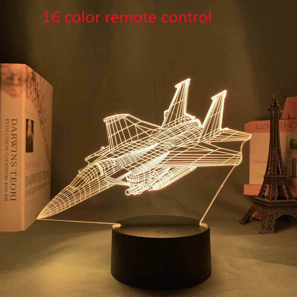 3d Lamp Airplane
