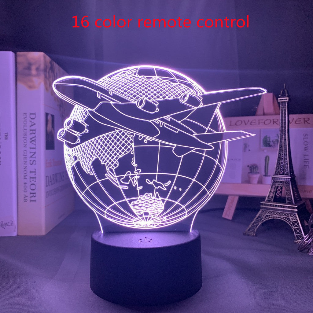 3d Lamp Airplane