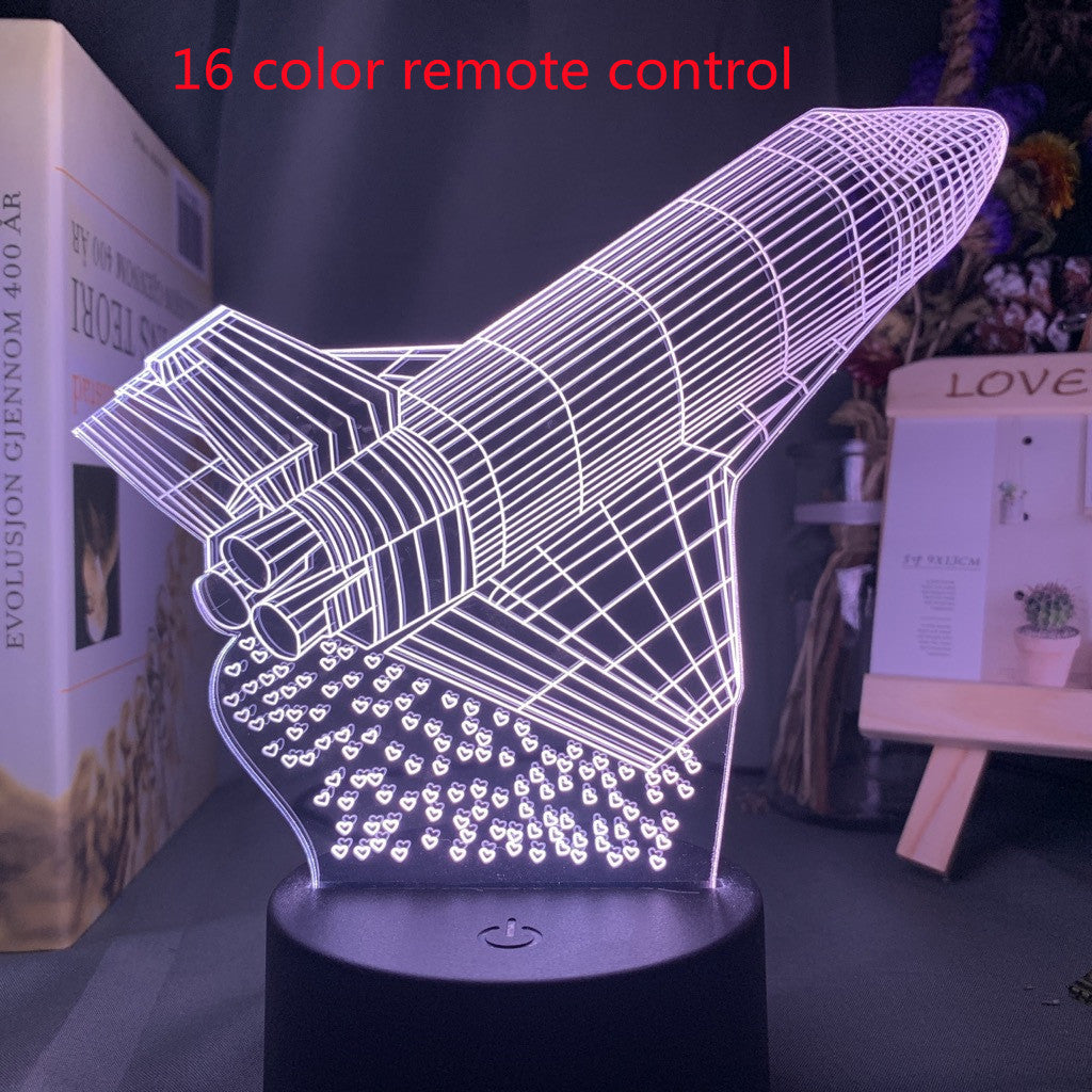 3d Lamp Airplane
