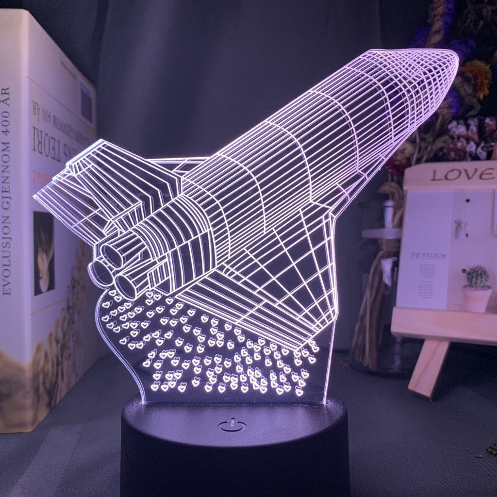 3d Lamp Airplane