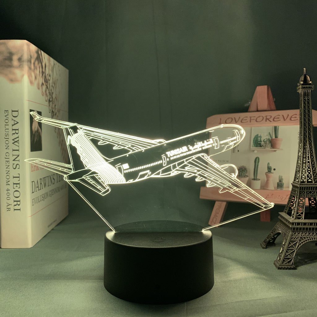 3d Lamp Airplane
