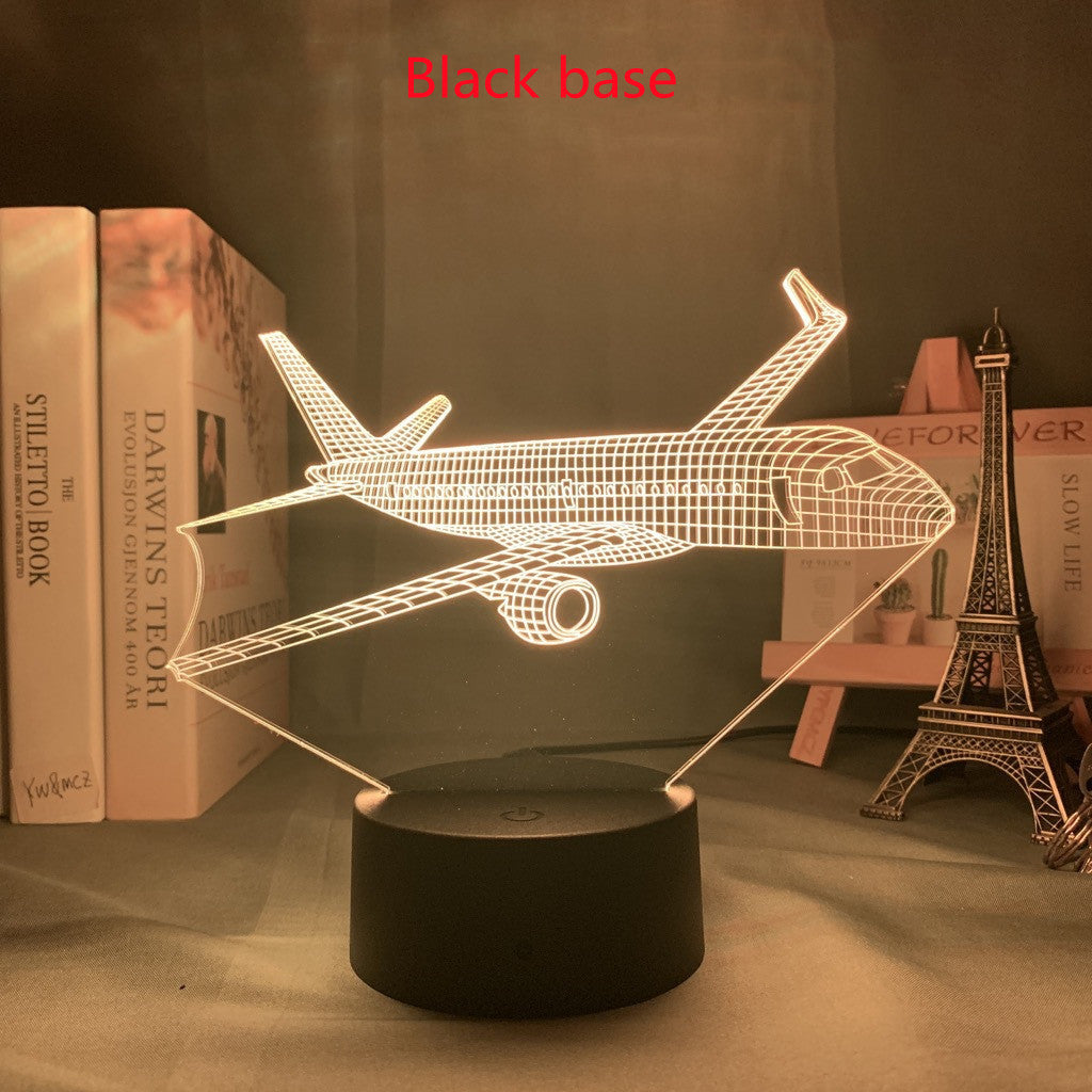 3d Lamp Airplane