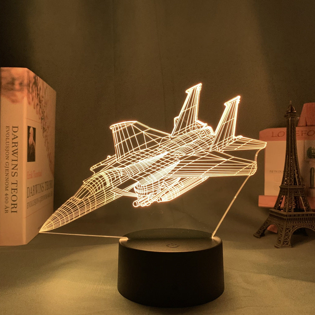 3d Lamp Airplane