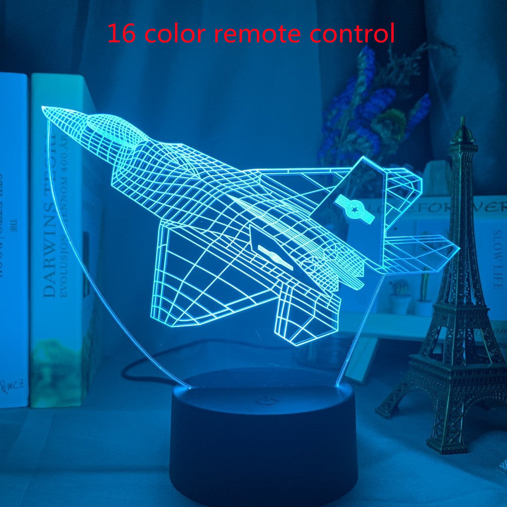 3d Lamp Airplane