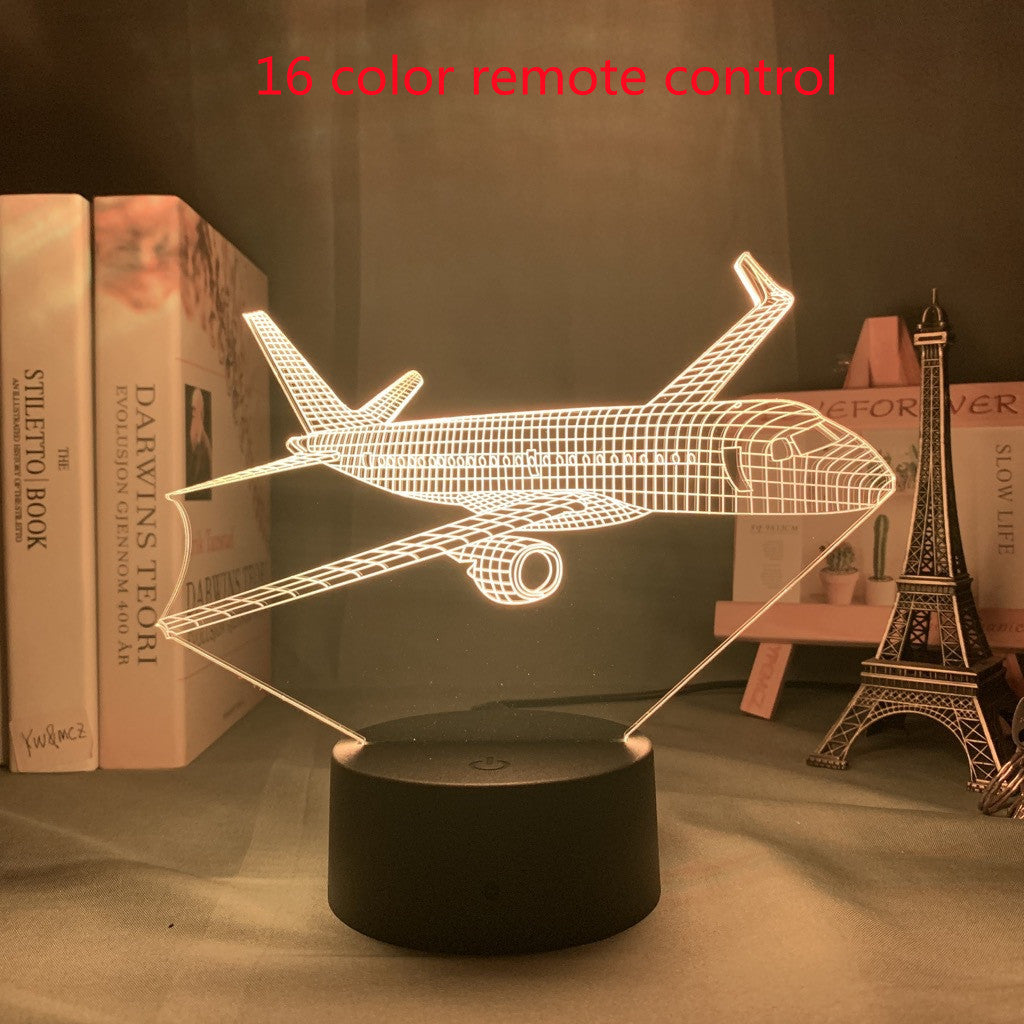 3d Lamp Airplane
