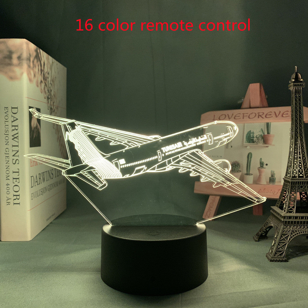 3d Lamp Airplane
