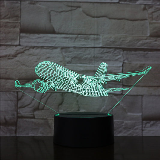 3d Lamp Airplane